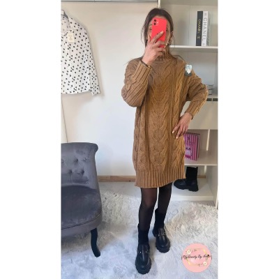 La robe pull Maille